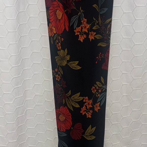 12th Tribe Black Floral Maxi Dress - Picture 3 of 5